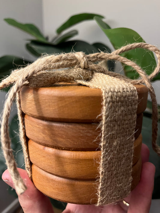 Timber Coasters (set of 4)
